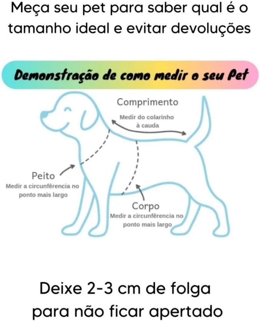 Fantasia de Vaca para Cachorro e Gato Roupa Pet (Médio (M))