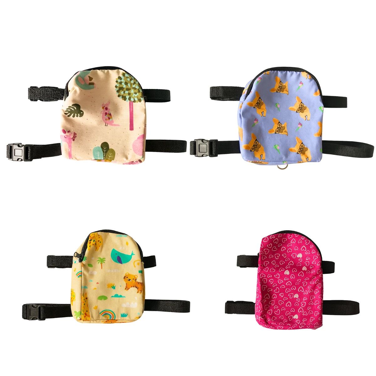 Peitoral Mochila Pack Bag para Pets - Estampada
